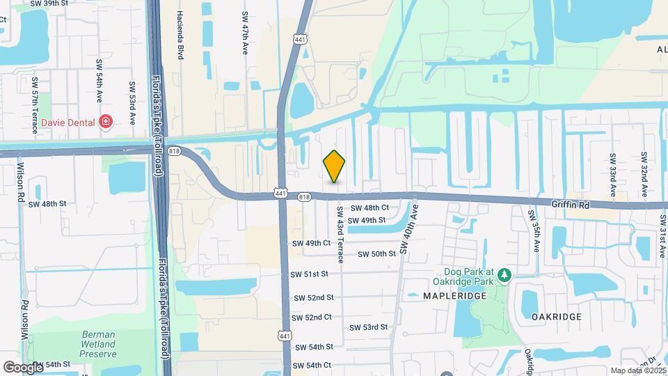 4771-4785 SW 43rd Ter Mapa y Detalles de la Ubicación