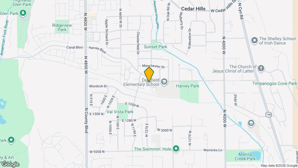 9582 N Deerfield Ln Mapa y Detalles de la Ubicación