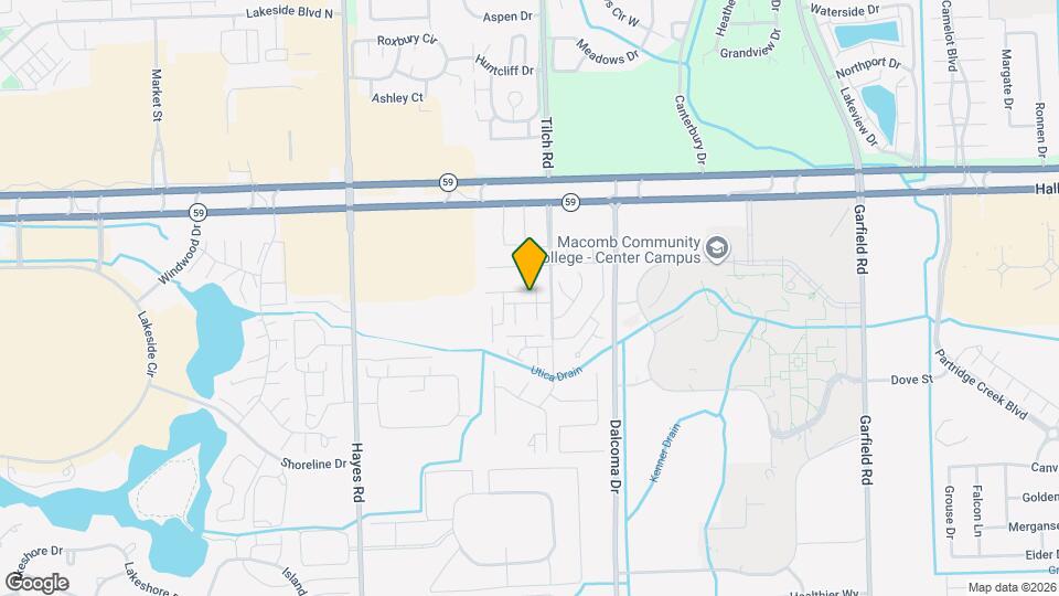 15895 Cambridge Dr, Unit 1 Map and Location Details