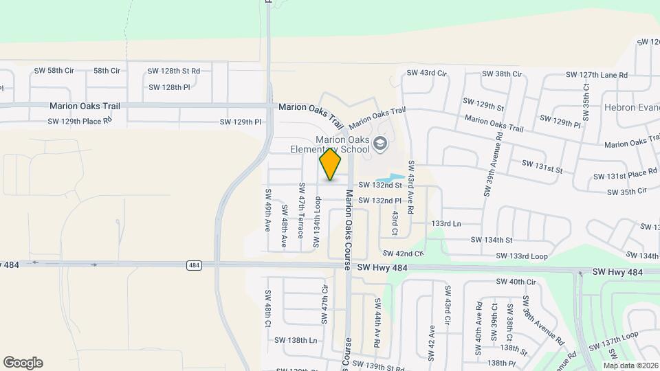 4612 SW 132nd St Map and Location Details