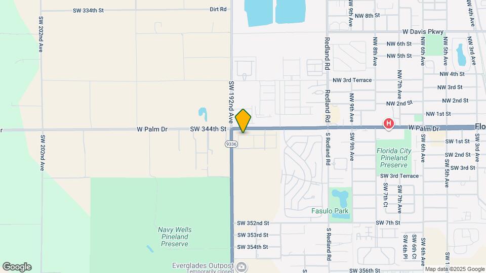 34432 SW 191st Ave Map and Location Details