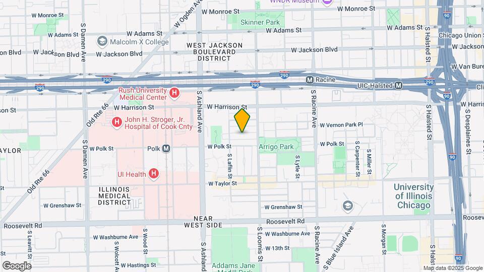 1435 W Lexington St Mapa y Detalles de la Ubicación