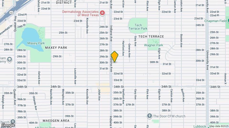 3315 30th St Map and Location Details