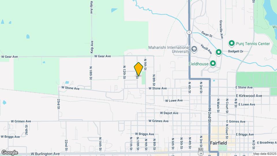 801 N 10th St Map and Location Details