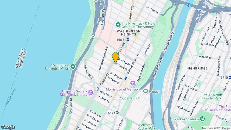 552-554 W 163rd St Map and Location Details