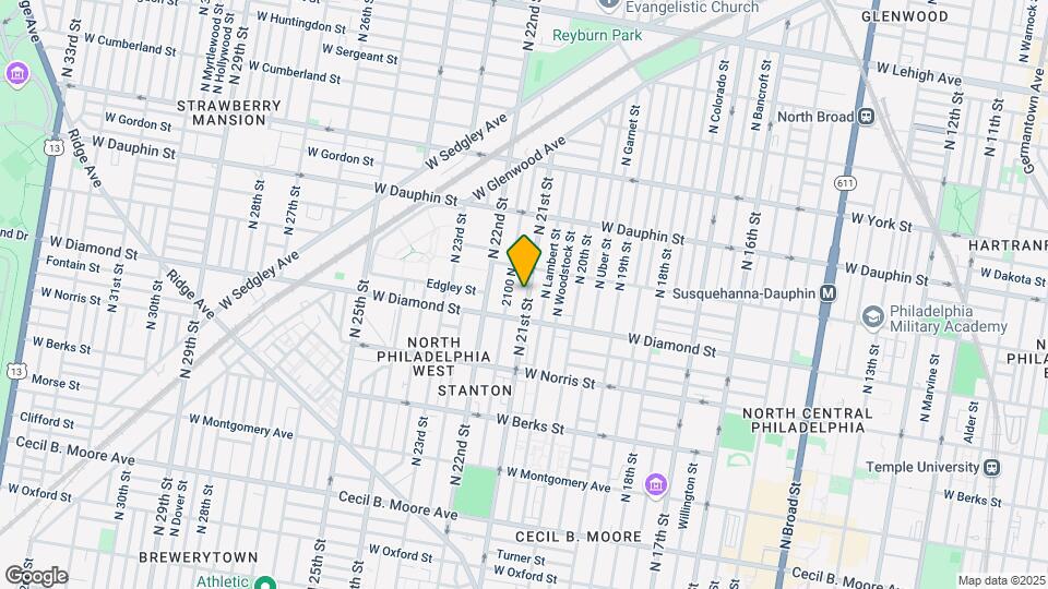 2132 N 21st St Mapa y Detalles de la Ubicación