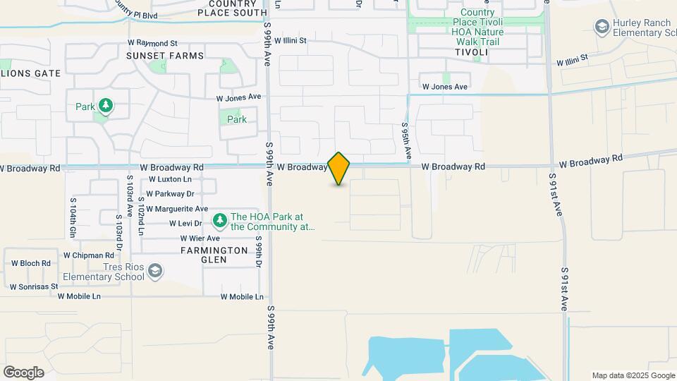 4511 S 97th Dr Map and Location Details