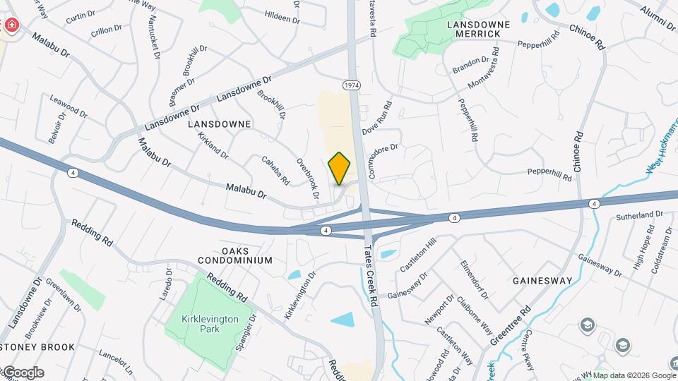 857 Malabu Dr Map and Location Details