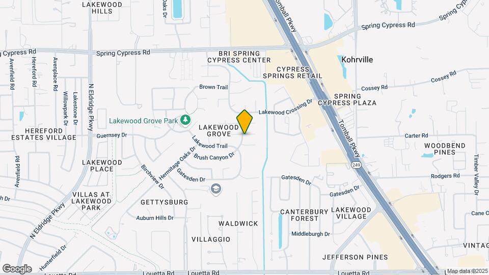 11727 Newlands Ct Map and Location Details