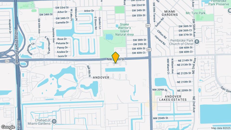 600 NW 214th St Map and Location Details