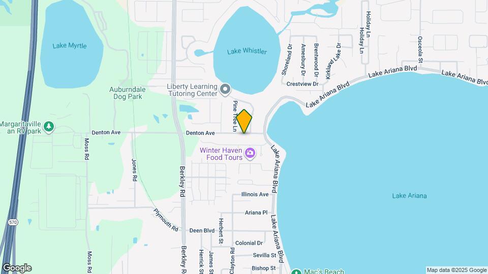 125 Denton Ave Map and Location Details