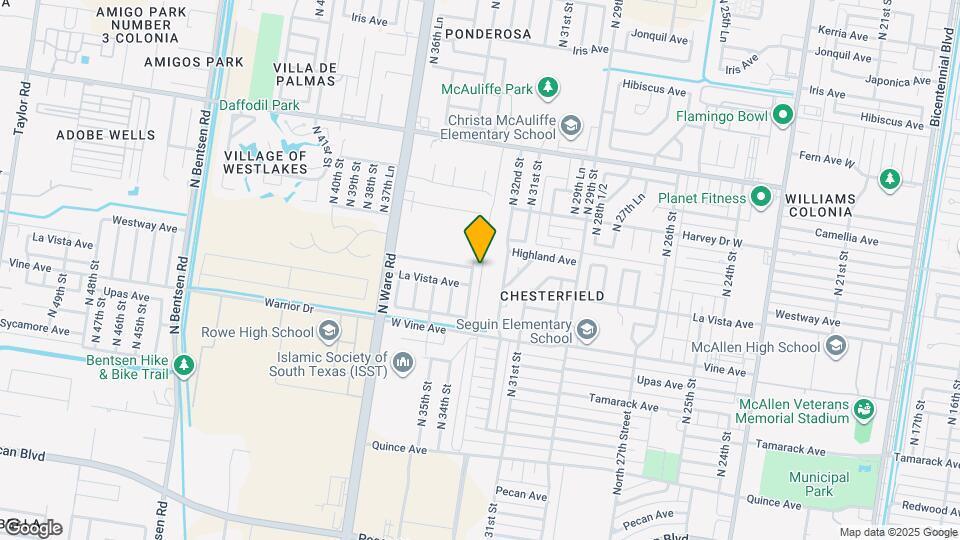 2412 N 34th St Map and Location Details