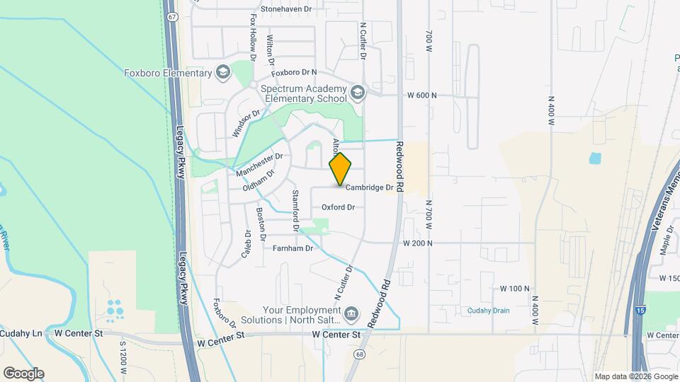 863 Cambridge Dr Map and Location Details