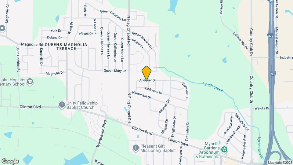 5201 Andover Dr Mapa y Detalles de la Ubicación
