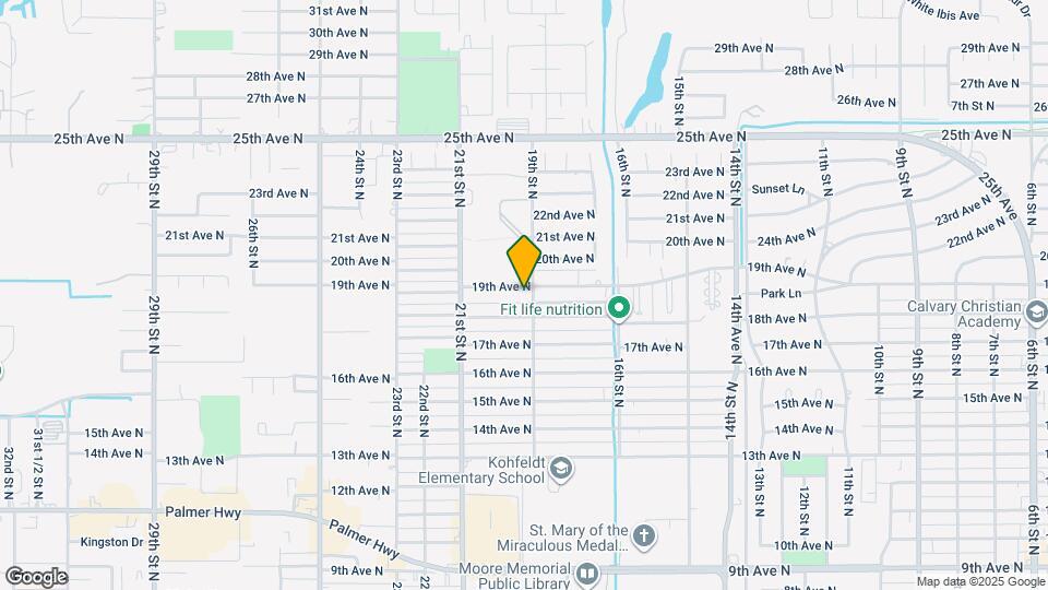 1905 19th Ave N Map and Location Details