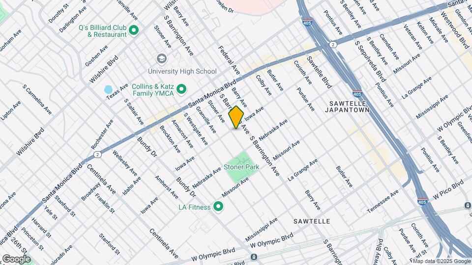1714 Stoner Ave Mapa y Detalles de la Ubicación