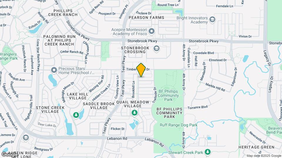 2728 Breezy Point Ln Map and Location Details