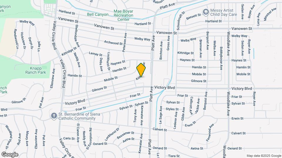 6402 Kenwater Pl Map and Location Details