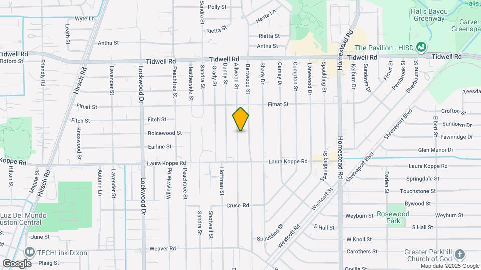 8922 Allwood St Map and Location Details