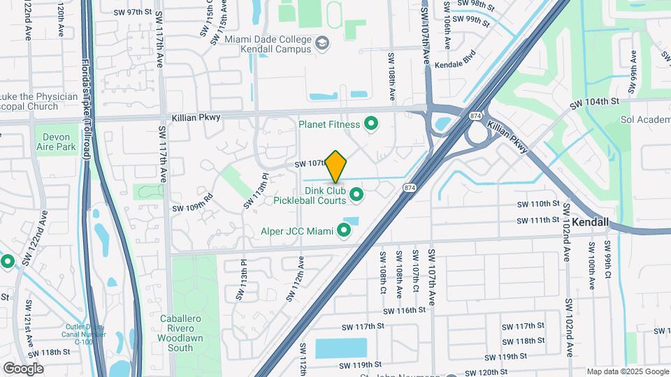 10825 SW 112th Ave Map and Location Details