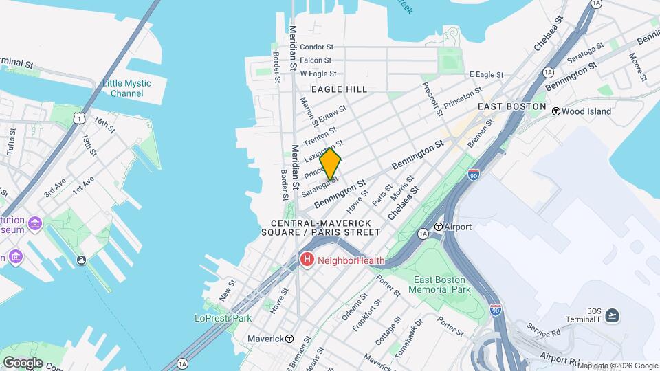 57 Saratoga St Map and Location Details