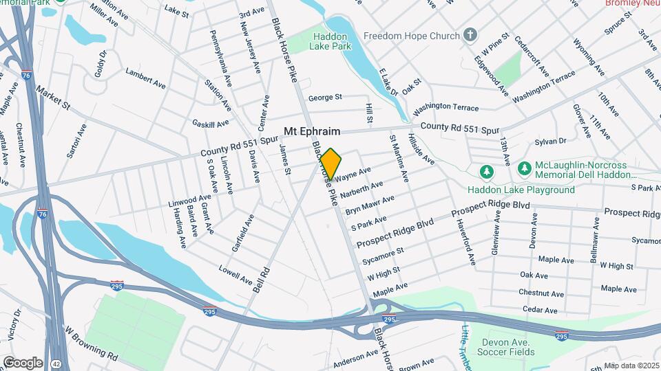 15 S Black Horse Pike Map and Location Details