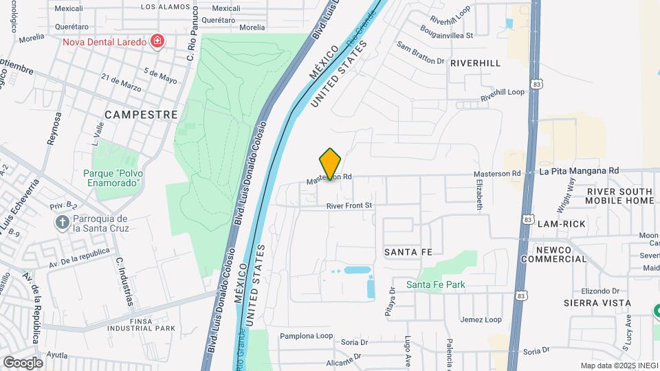 201 Masterson Rd Map and Location Details