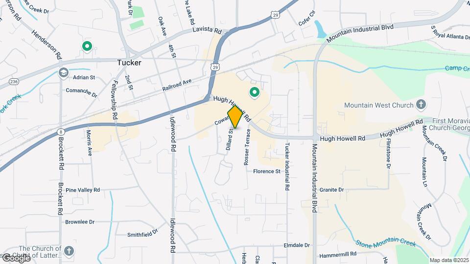 2223 Dillard St Map and Location Details