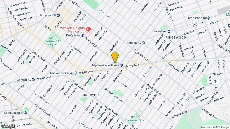 360 Linden St, Unit 1 Mapa y Detalles de la Ubicación