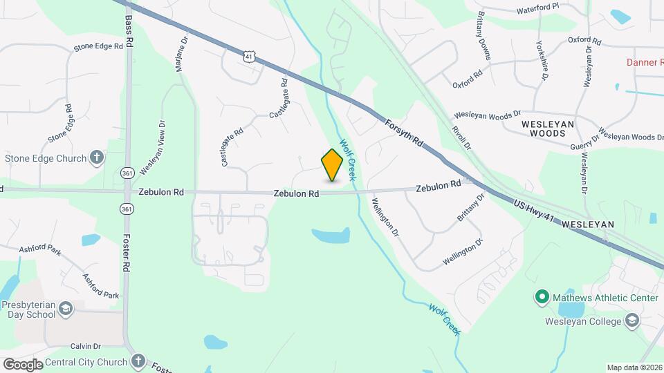 5157 Zebulon Rd Mapa y Detalles de la Ubicación