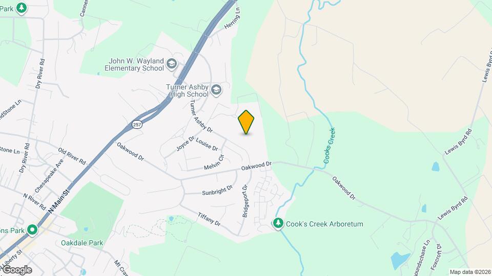 208 Scarlet Maple Ln Map and Location Details