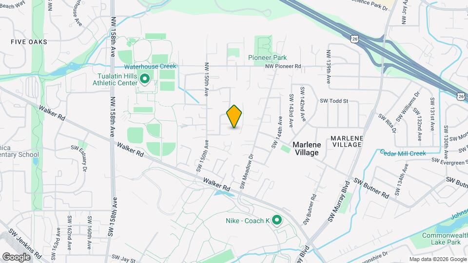 14745 SW Surrey Ct Map and Location Details