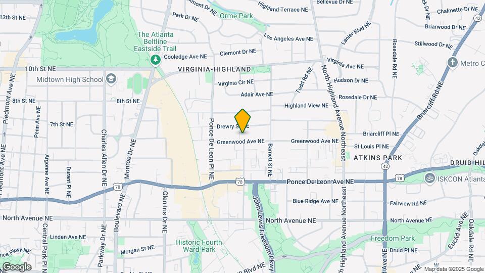 800 Greenwood Ave NE Map and Location Details