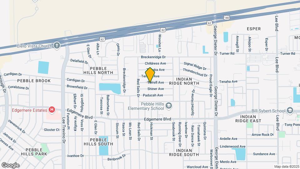 11128 Terrell Ave Map and Location Details