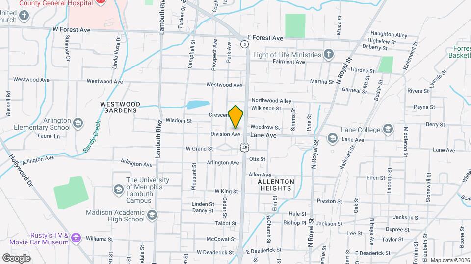 123 Division Ave Map and Location Details