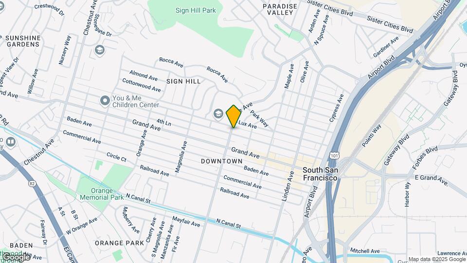 404 Spruce Ave Mapa y Detalles de la Ubicación