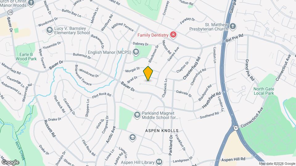 14407 Oakvale St, Unit Ground floor unit Mapa y Detalles de la Ubicación