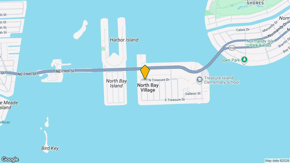 1470 N Treasure Dr Map and Location Details