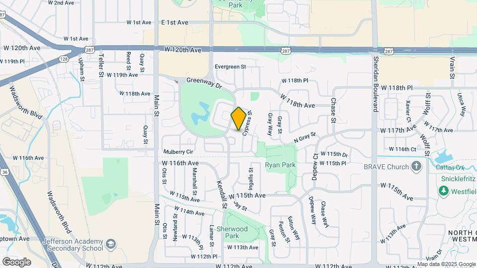 250 Cypress Ln Map and Location Details