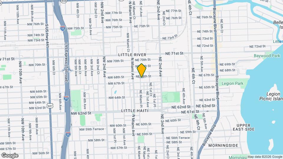 6723 NE Miami Pl Map and Location Details