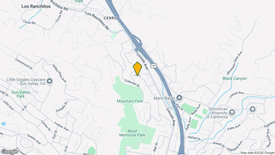 249 Prospect Dr Map and Location Details