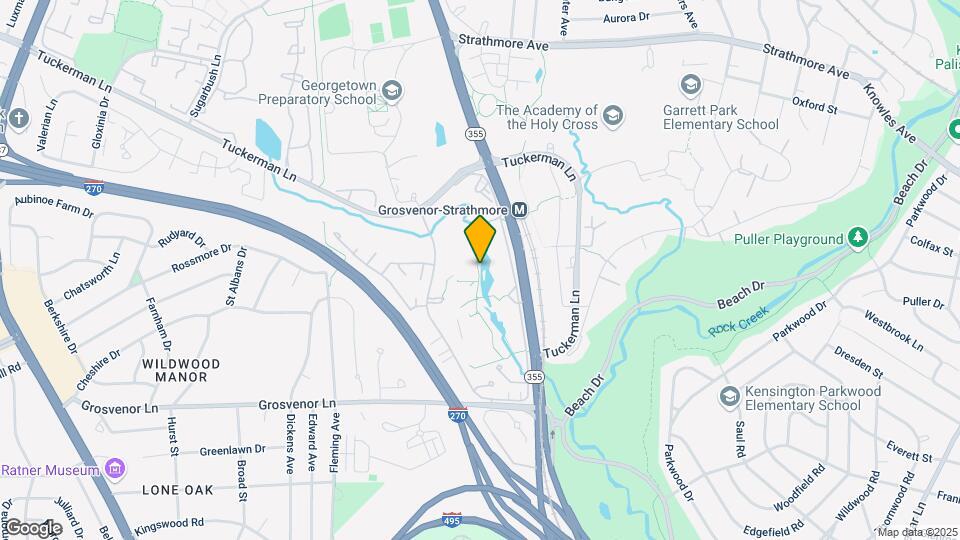 10500 Rockville Pike Map and Location Details