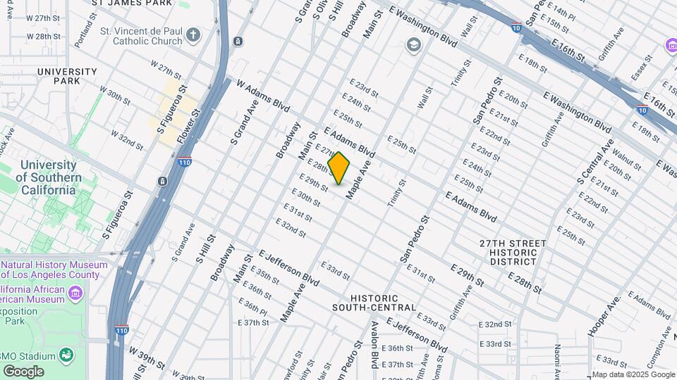 243 E 29th St Map and Location Details