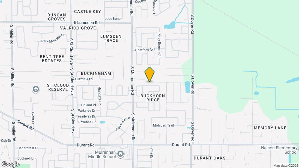 4324 Brandon Ridge Dr Map and Location Details