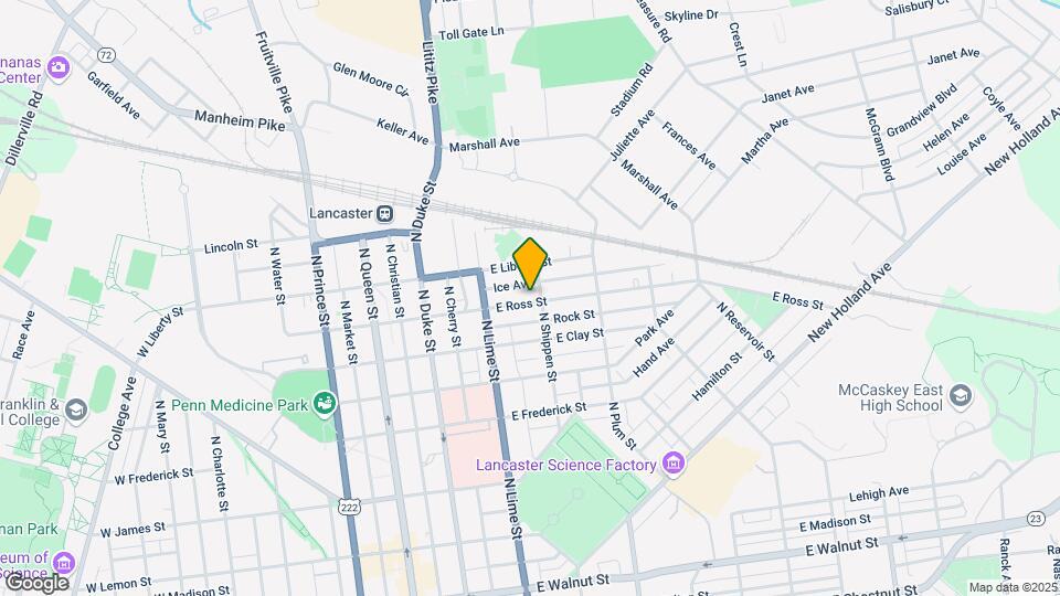 247 E Ross St Map and Location Details