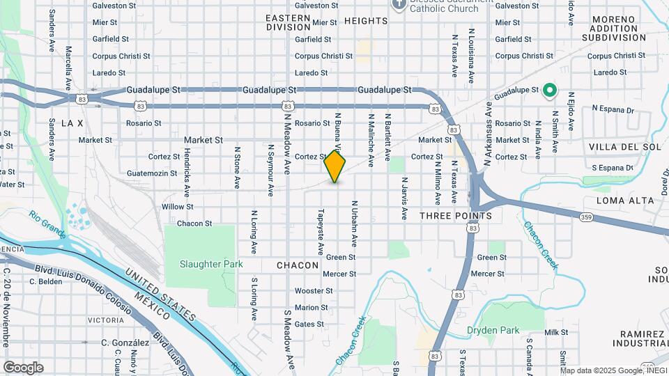 1820 Aldama St Map and Location Details