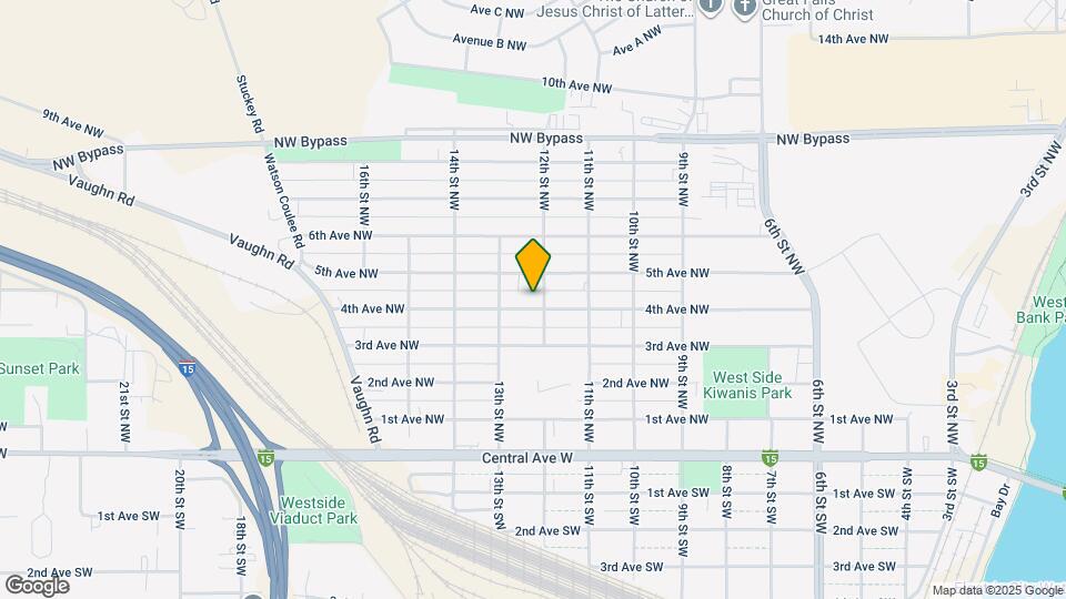 1205 4th Ave NW Map and Location Details