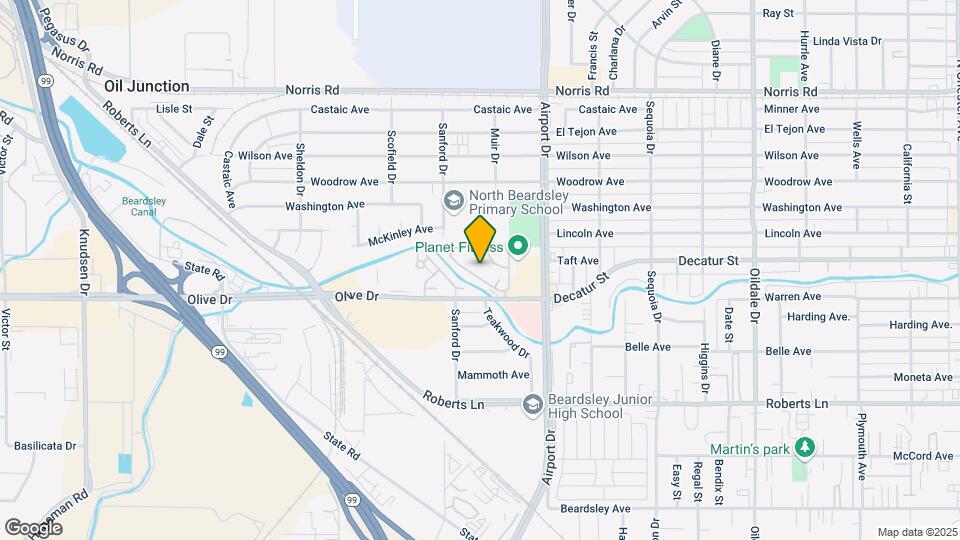930 Olive Dr Mapa y Detalles de la Ubicación