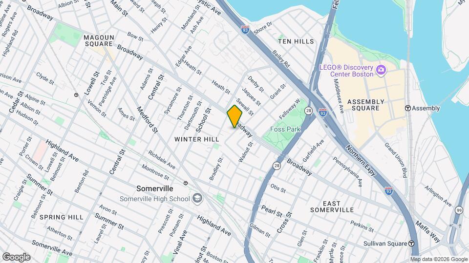 7 Sargent Ave, Unit 1 Map and Location Details