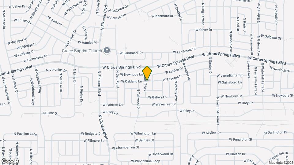 7215 N Radcliff Ave Map and Location Details